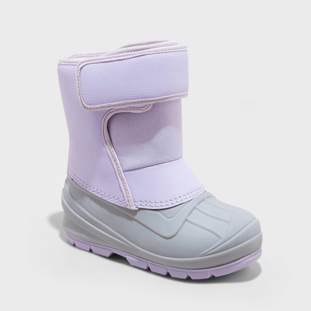 Cat and Jack Light Purple Winter Boots